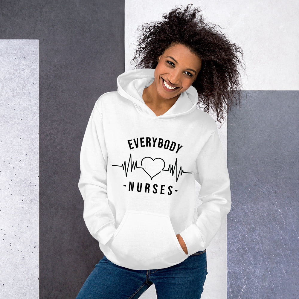 Nursing In The Six - EVERYBODY 'LOVES' NURSES - Hoodie - Unisex